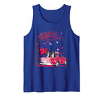 Couple Bernese Mountain Dog Truck Valentine’s Day Tank Top