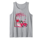 Couple Bernese Mountain Dog Truck Valentine’s Day Tank Top