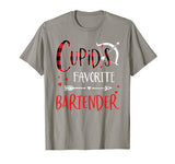 Cupid’s Favorite Bartender Valentine’s day Gift T-Shirt