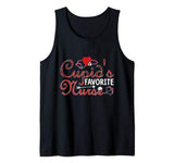 Cupid’s Favorite Nurse Valentine Day Nursing Medical Gift Tank Top