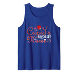 Cupid’s Favorite Nurse Valentine Day Nursing Medical Gift Tank Top
