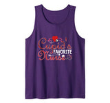 Cupid’s Favorite Nurse Valentine Day Nursing Medical Gift Tank Top