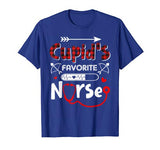 Cupid’s Favorite Nurse Valentine Day Nursing Medical Tee T-Shirt