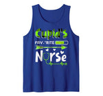 Cupid’s Favorite Nurse Valentine Day Tank Top