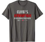 Cupid’s Favorite Respiratory Therapist Valentine’s Day Gifts T-Shirt