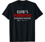Cupid’s Favorite Respiratory Therapist Valentine’s Day Gifts T-Shirt