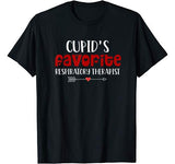 Cupid’s Favorite Respiratory Therapist Valentine’s Day Gifts T-Shirt