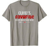 Cupid’s Favorite Respiratory Therapist Valentine’s Day Gifts T-Shirt