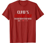 Cupid’s Favorite Respiratory Therapist Valentine’s Day Gifts T-Shirt