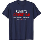 Cupid’s Favorite Respiratory Therapist Valentine’s Day Gifts T-Shirt