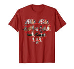 Cute Cat Valentine Heart Ornament Decor Valentines Day Gift T-Shirt