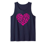 Cute Dog Heart Shirt Pet Owner Gift Idea Funny Dog Valentine Tank Top