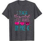 Cute Funny Saying Gift for Sweet Valentines Day PreK Teacher T-Shirt