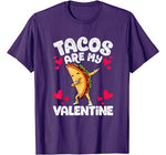 Cute Funny Tacos are my Valentine TShirt