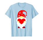 Cute Gnome Holding Red Heart Love Happy Valentine’s Day Gift T-Shirt