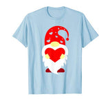 Cute Gnome Holding Red Heart Love Happy Valentine’s Day Gift T-Shirt
