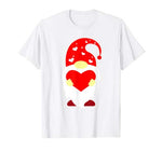 Cute Gnome Holding Red Heart Love Happy Valentine’s Day Gift T-Shirt