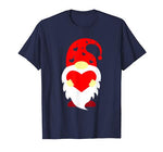 Cute Gnome Holding Red Heart Love Happy Valentine’s Day Gift T-Shirt