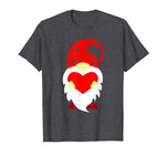 Cute Gnome Holding Red Heart Love Happy Valentine’s Day Gift T-Shirt