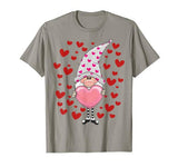 Cute Gnomes Hearts Valentines Gift Couple & Crush Matching T-Shirt