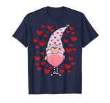 Cute Gnomes Hearts Valentines Gift Couple & Crush Matching T-Shirt