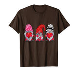 Cute Gnomes Valentines Gift Couple Matching T-Shirt