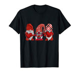 Cute Three Gnomes Sweet Valentine’s Gift Ideas T-Shirt