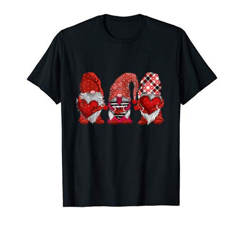 Cute Three Gnomes Sweet Valentine’s Gift Ideas T-Shirt