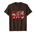 Cute Three Gnomes Sweet Valentine’s Gift Ideas T-Shirt