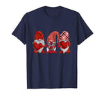Cute Three Gnomes Sweet Valentine’s Gift Ideas T-Shirt