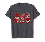 Cute Three Gnomes Sweet Valentine’s Gift Ideas T-Shirt