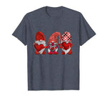 Cute Three Gnomes Sweet Valentine’s Gift Ideas T-Shirt