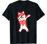 DOGE meme Valentine’s Day shirt – DABBING SHIBA INU t-shirt