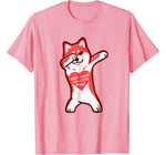 DOGE meme Valentine’s Day shirt – DABBING SHIBA INU t-shirt