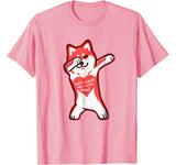 DOGE meme Valentine’s Day shirt – DABBING SHIBA INU t-shirt