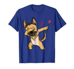 Dabbing German Shepherd Shirt Valentines Day Shirt Gift