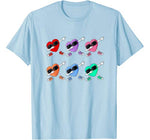 Dabbing Hearts Valentines Day Funny Boys Girl Kids T-Shirt