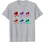 Dabbing Hearts Valentines Day Funny Boys Girl Kids T-Shirt
