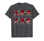 Dancing Hearts Dance Challenge Valentines Day Boys Girl Kids T-Shirt