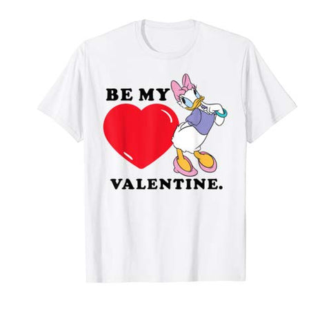 Disney Be My Valentine Daisy Duck T-Shirt