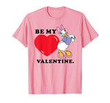 Disney Be My Valentine Daisy Duck T-Shirt