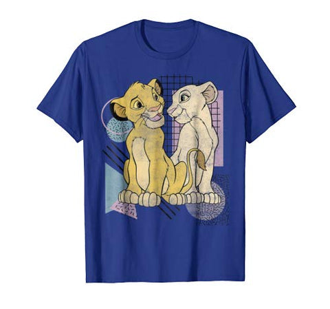 Disney Lion King Simba & Nala Meet Eyes Valentine’s T-Shirt
