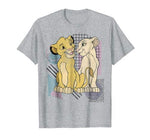 Disney Lion King Simba & Nala Meet Eyes Valentine’s T-Shirt