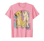 Disney Lion King Simba & Nala Meet Eyes Valentine’s T-Shirt