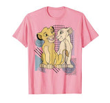 Disney Lion King Simba & Nala Meet Eyes Valentine’s T-Shirt