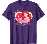 Disney Little Mermaid Ariel Valentine Heart Graphic T-Shirt