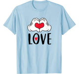 Disney Mickey and Minnie Mouse Heart Hands Love T-Shirt