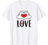 Disney Mickey and Minnie Mouse Heart Hands Love T-Shirt