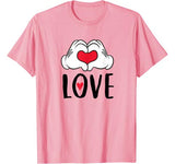 Disney Mickey and Minnie Mouse Heart Hands Love T-Shirt