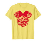 Disney Minnie Mouse Icon Filled with Hearts T-Shirt